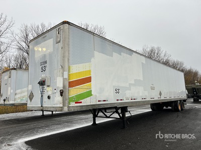 2003 Manac 53 ft x 102 in T/A Semi-remorque fourgon