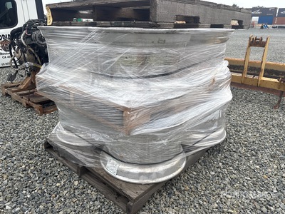 Quantity of (8) Wheels (Unused)