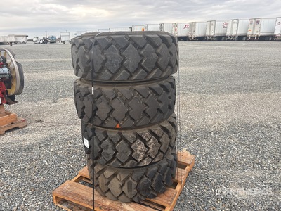 Quantity of (4) Titan 14x17.5 NHS Tires - Fits JLG Boomlift