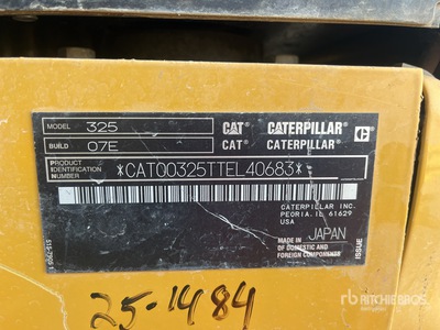 2024 Cat 325 Tracked Excavator