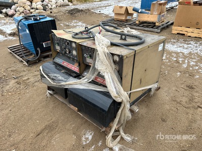 Quantity of (2) Hobart Mega-Flex 650-RVS 650 A Electric Welder