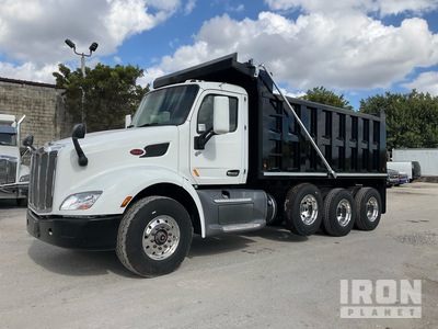 2017 Peterbilt 6x4 を見 Dump Truck