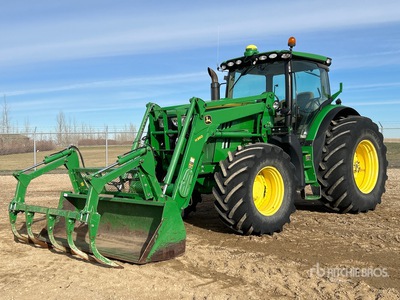 2012 John Deere 6170R 4WD Tractor Agrícola