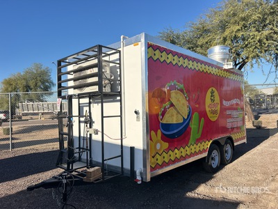 2025 The Fud Trailers 16 ft T/A عربة تقديم الطعام