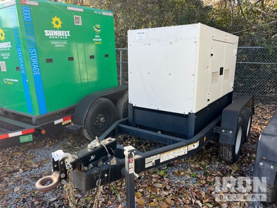 2018 Multiquip Power DCA40SSKU4F2 29 kW Mobile Generator Set (Inoperable)
