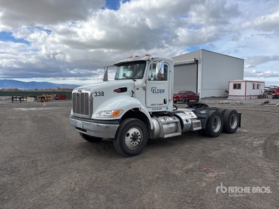 2023 Peterbilt 348 6x4 T/A Day Cab Truck Tractor