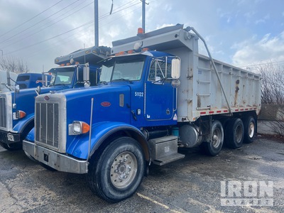 2001 Peterbilt 357 6x4 Transfer Camion à benne basculante Tri/E