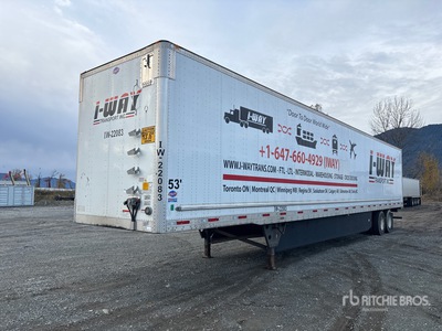 2022 Utility VS2DX 53 ft x 102 in T/A Geschlossene Anhänger