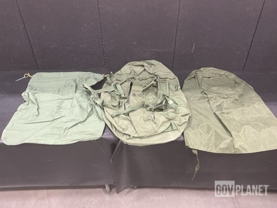 (34) Duffel Bags, (61) Barracks Bags, (63) Clothing Bags & Assorted Items