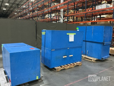 (5) Stanley Vidmar Storage Cabinets