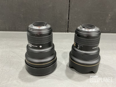 (2) Nikon Camera Lenses