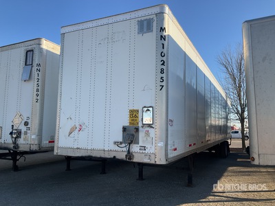 2010 Wabash 53 ft T/A Gesloten aanhangwagen