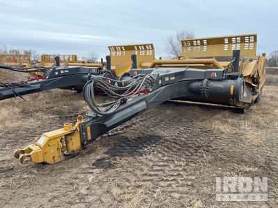 2021 Ashland 2411E 4 Tire Ejector Pull Scraper