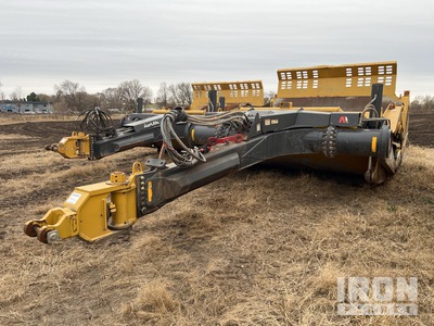 2021 Ashland 2411E 4 Tire Ejector Pull Scraper