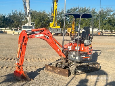 2018 Kubota U17VR1 Mini Excavator