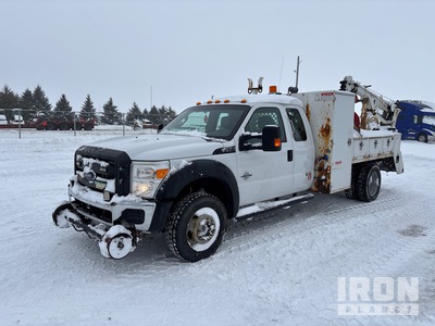 2016 Ford F550 XL 4x4 Extended Cab Hi-Rail Service Truck