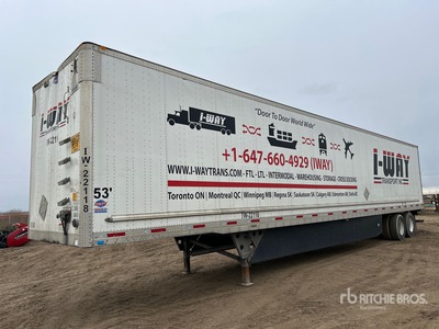 2022 Utility 4000D-X 53 ft x 102 in T/A Van Trailer