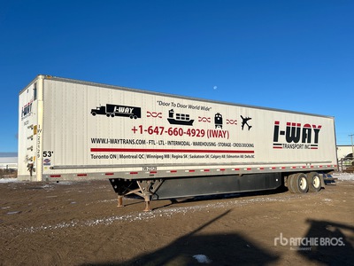 2023 Utility 4000D-X 53 ft x 102 in T/A Van Trailer