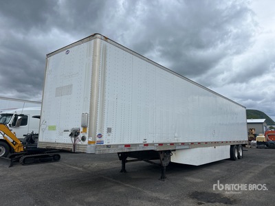 2012 Utility 4000D-X 53 ft x 102 in T/A Van Trailer