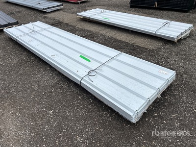 Quantity of (120) 3 ft x 12 ft Galvalume Corrugated Steel Sheets (Unused)