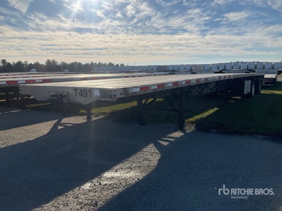 2020 Transcraft 53 ft T/A Flatbed Trailer