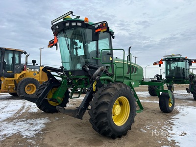 2015 John Deere W150 35 ft Swather Windrower