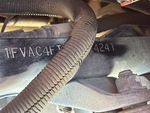 Frame Stamp Serial Number/VIN Photo
