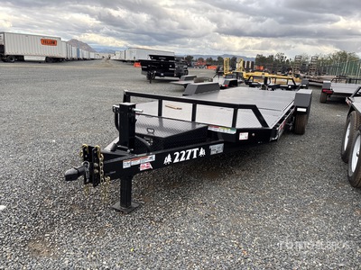 2026 Industrias America 227T 22 ft T/A Tilt Deck Trailer (Unused)