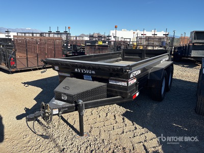 2026 Industrias America FT510 10 ft S/A Remolque Ligero de Volteo (Unused)