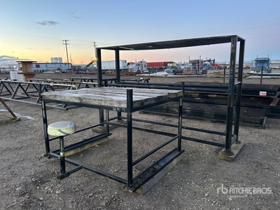 Steel Tire Rack & Shooting Bench