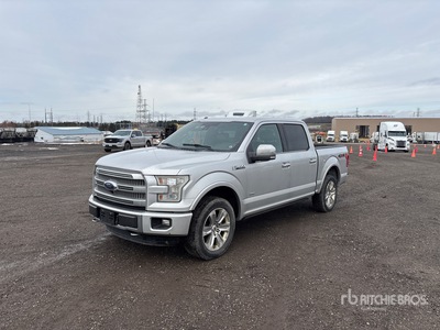 2015 Ford F-150 Platinum 4x4 Crew Cab Pickup