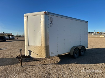 2012 Mirage MXLV716TA2 16 ft T/A Kastenanhänger