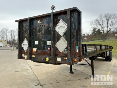 2011 Great Dane Trailers 42 ft T/A Flatbed Trailer