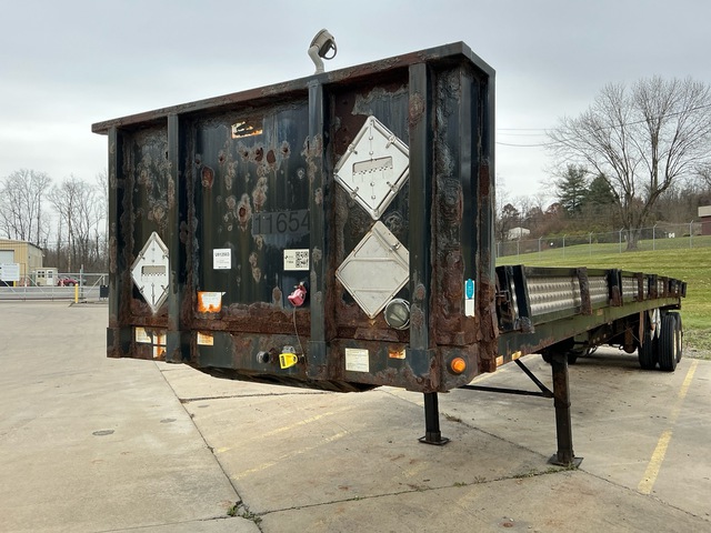 2011 Great Dane Trailers 42 ft T/A Flatbed Trailer