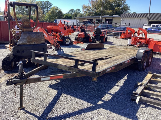 Direct Trailer Source 7X20 20 ft T/A Utility Trailer