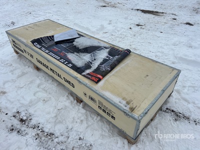 TMG MS1020A 10 ft x 20 ft Metal Schuur (Unused)