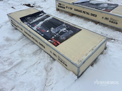 TMG MS1020A 10 ft x 20 ft Metal Schuur (Unused)
