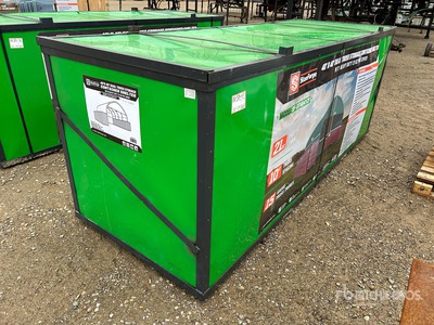 StanForge DT4041CF 40 ft x 40 ft Dual Truss Container Shelter (Unused)