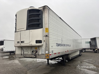 2017 Wabash RFALHSA 53 ft x 102 in Sliding T/A Refrigerated Trailer