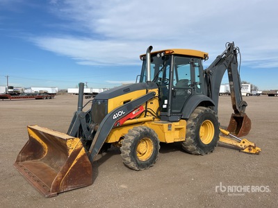 2015 John Deere 410L 4x4 Baggerlader