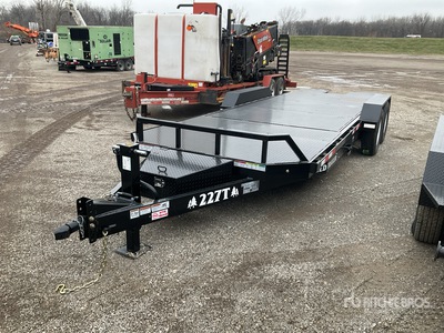2026 Industrias America 227T 22 ft T/A Tilt Deck Trailer (Unused)