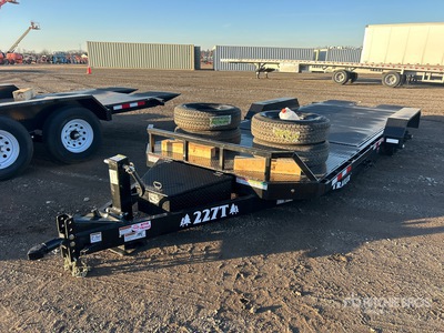 2026 Industrias America 227T 22 ft T/A Tilt Deck Trailer (Unused)