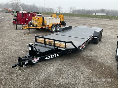 2026 Industrias America 227T 22 ft T/A Tilt Deck Trailer (Unused)
