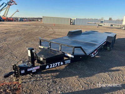 2026 Industrias America 227T 22 ft T/A Tilt Deck Trailer (Unused)