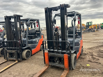 2022 Toyota 50-8FGCU25 4500 lb Cushion Tire Forklift