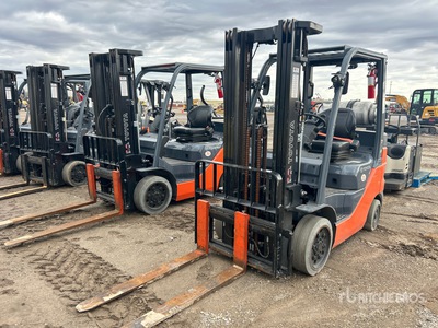 2022 Toyota 50-8FGCU25 4500 lb Pneumatic Tire Forklift