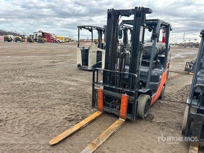 2022 Toyota 50-8FGCU25 4500 lb Cushion Tire Forklift