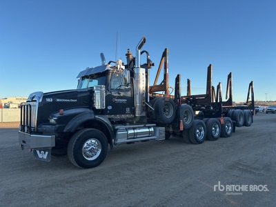 2018 Western Star 4900SB 8x6 Short Wood Log Truck