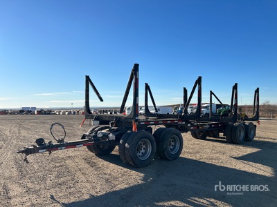 2023 FreFlyt Quad/A Short Wood Log Trailer