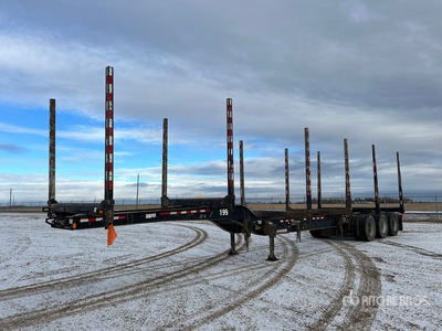 2018 Doepker 53 ft Tri/A Hayrack Remolque de troncos